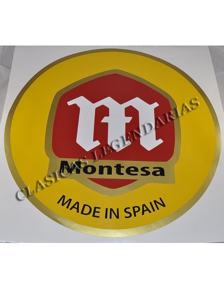 Vinilo Pared Logo Montesa 58 cm ref.0080160