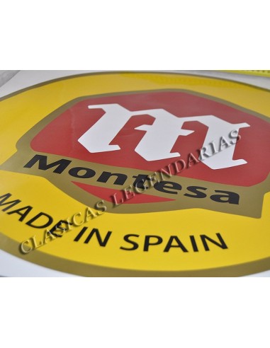 Vinilo Pared Logo Montesa 58 cm ref.0080160