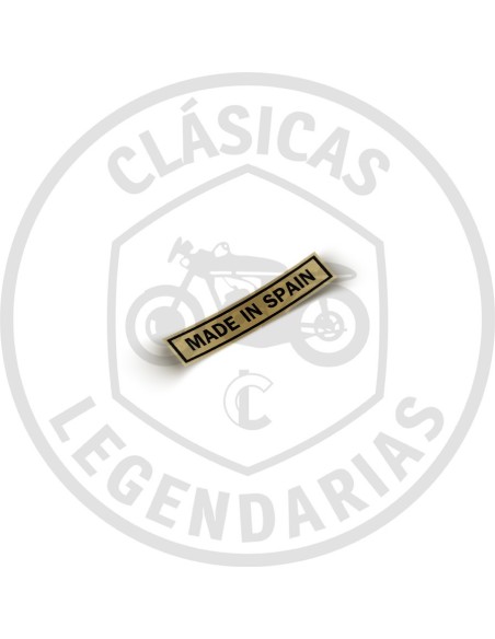 Adhesive anagram Montesa Made in Spain Version 2 ref.0220338