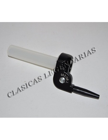 Puño gas amal metálico salida lateral Cota Ref.023042