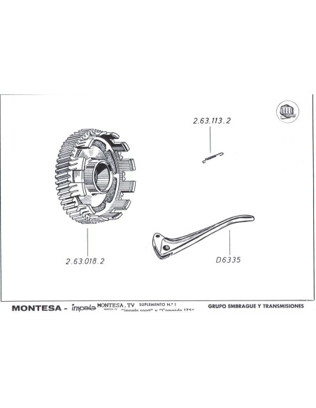 Manual despiece impala 07