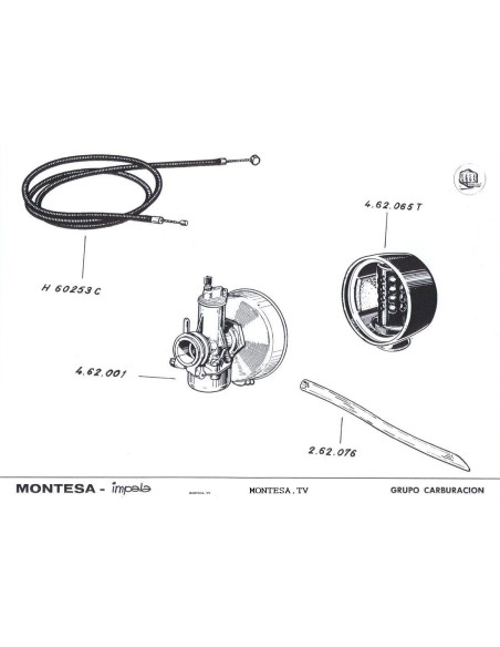 Manual despiece impala 08