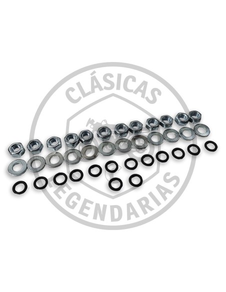 Kit Femelles M7 fixació carter central Montesa Ref.0920701