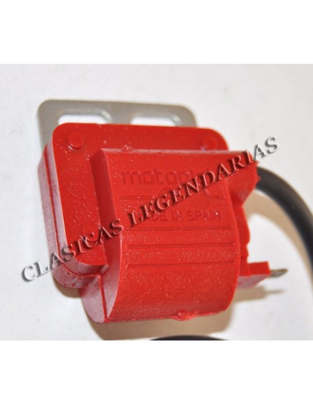 Bobina alta Tipo Motoplat para Montesa Impala y Montesa Brio de 6 Volt