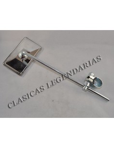 Espejo retrovisor varilla cuadrado Brio Ref.1043