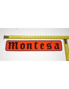 Anagrama montesa negro y rojo Ref 1050