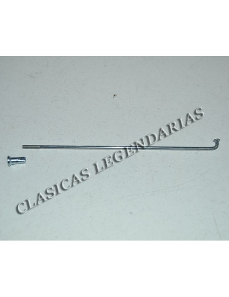 Radios Cota 25 rueda delantera cincados Ref.1050007