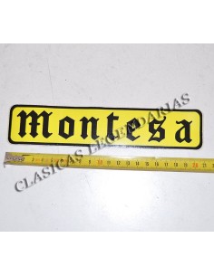 Anagrama Montesa Amarillo y negro ref.1051