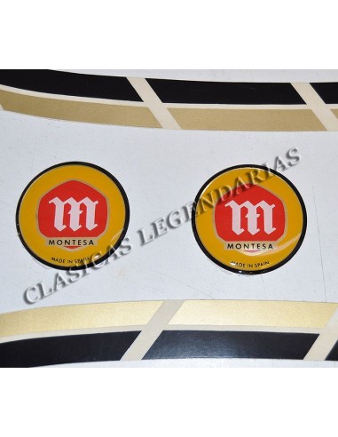 juego completo de adhesivos Montesa Cota 25 A