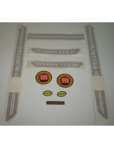 Montesa motorcycle sticker for Cota 123