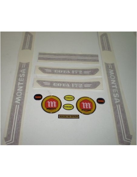 Montesa motorcycles stickers for Montesa Cota 172