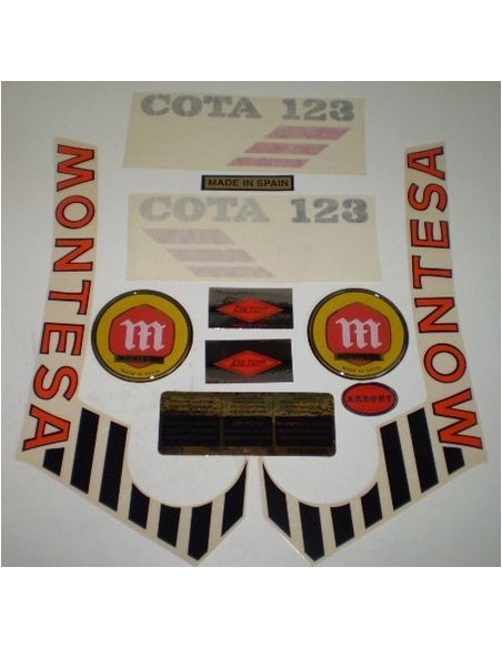 Anagrama Cota 123 Blanca Kit Ref 1074