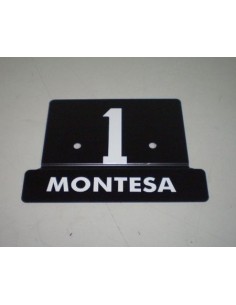 Placa porta numeros cota 25 Ref 1080116