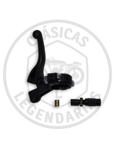 Maneta descompresor Cota plástico negro. Ref.: 1083