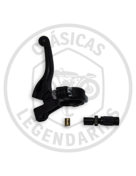 Maneta descompresor Cota plástico negro Domino Ref.1083