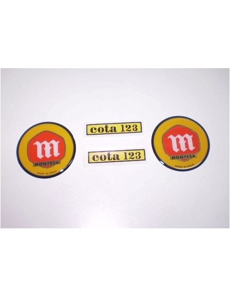 Montesa Cota 123 adhesive anagrams kit First series