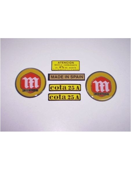 kit de adhesivos para moto Montesa Cota 25 A