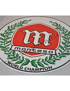 Placa decorativa conmemorativa laurel Montesa Brio 30cm Ref.1107