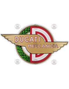 Placa decorativa Ducati Meccanica 30cm ref.11071