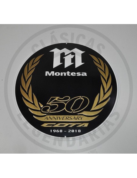 Placa conmemorativa 50 aniversario Montesa Cota Ref.11082