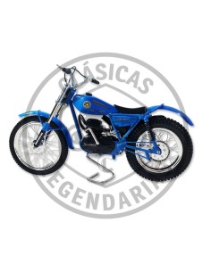 Maqueta Montesa Bultaco Sherpa 198-199 blau escala 1:6 ref.11112