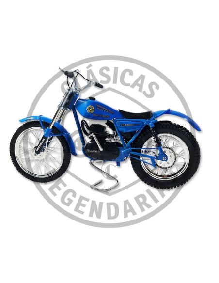 Maqueta Montesa Bultaco Sherpa 198-199 blau escala 1:6 ref.11112