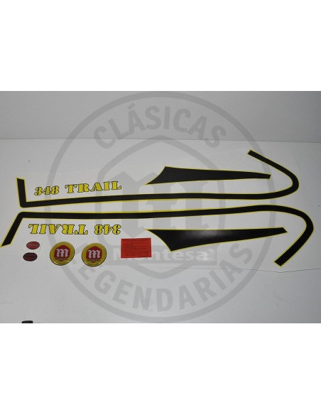 Kit anagrames adhesius Montesa Cota 348 Trail any 1982
