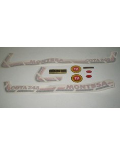 kit de anagramas adhesivos para moto Montesa Cota 242