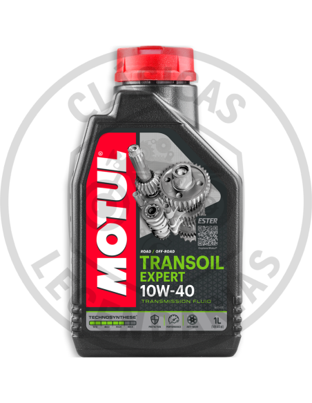 Oli mineral Motul SAE10W40 Transoil Expert 1 litre ref.11301