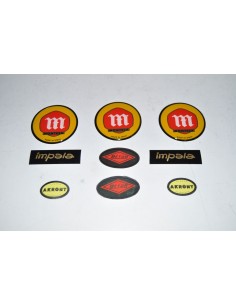Complete set of emblems and stickers for Montesa Impala Comando 2nd