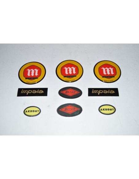 Complete set of emblems and stickers for Montesa Impala Comando 2nd