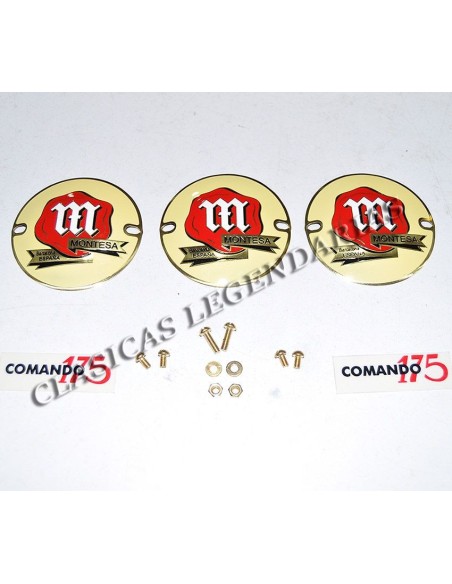 Kit complet d'emblemes i anagrames adhesius Montesa Impala Comando