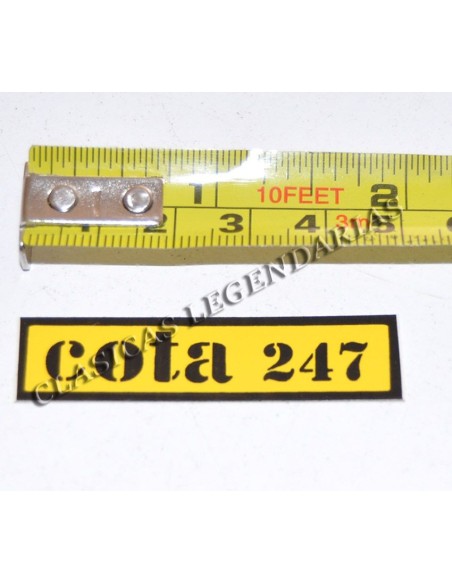 Anagrama montesa cota 247 amarillo ref 1149