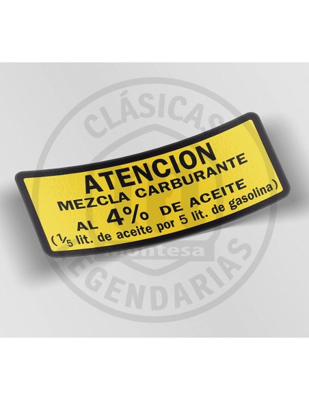 Anagrama depósito Montesa atención Ref.1160