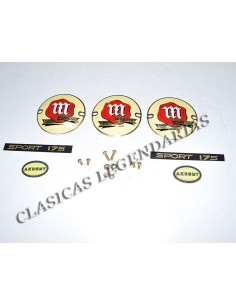 Kit completo de emblemas y adhesivos Montesa Impala Sport 1ª serie