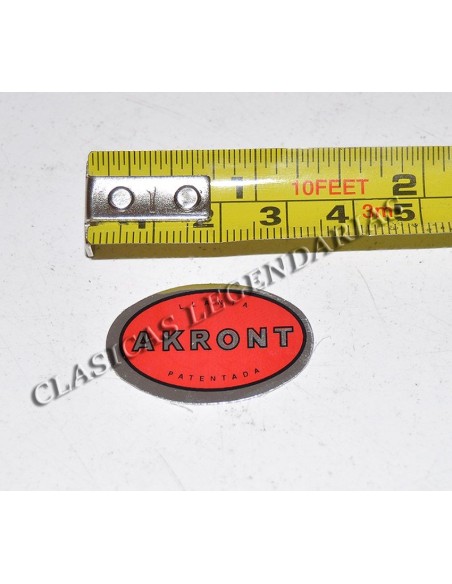 Anagrama Akront rojo R.11901