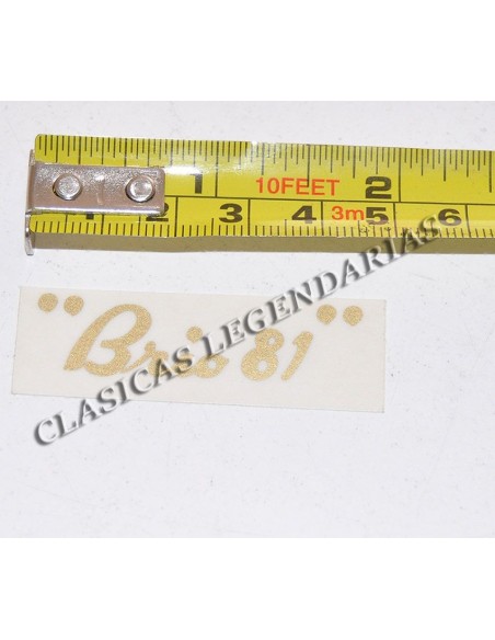 Pegatina o Anagrama per Montesa Brio 81, Adhesius Motos Clàssiques