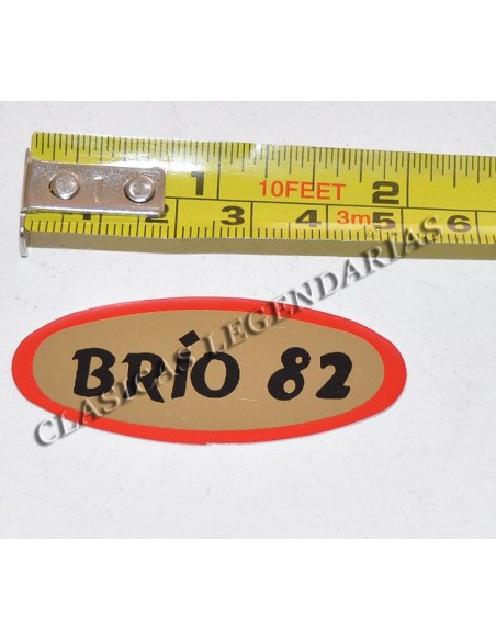 Sticker or Anagram for Montesa BRIO 81, Classic Motorcycle Stickers.