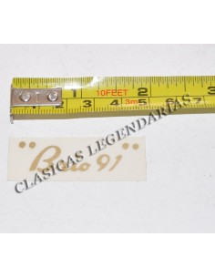 Pegatina o Anagrama para Montesa BRio 91, Adhesivos Motos Clásicas