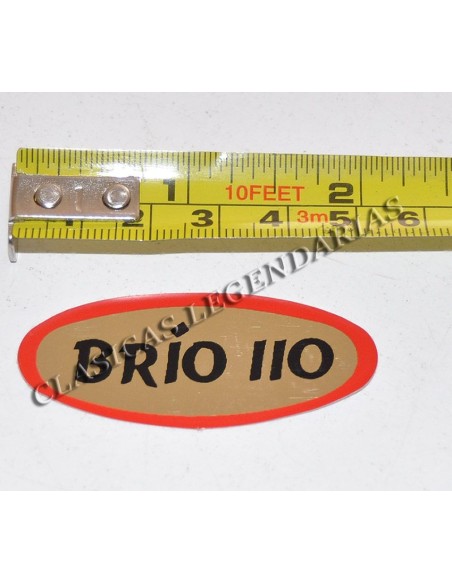 Anagrama  adhesivo valido para Montesa Brio 110