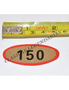 Montesa Brio 150 Anagram, classic motorcycle stickers