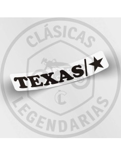 anagram or sticker classic motorcycles for Montesa Texas