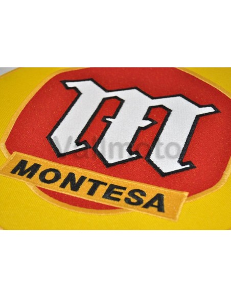 Parche bordado Montesa grande 24cm amarillo Ref.12871