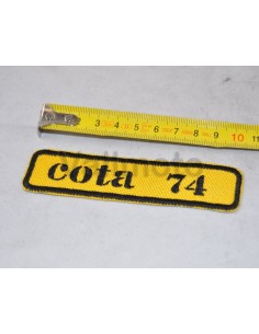 Parche Bordado Cota 74 peq ref.128716 2