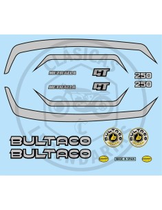 Kit anagramas adhesivos Bultaco Metralla GT Ref.14202001