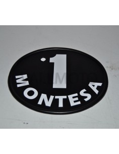 Placa porta numeros frontal blanca ref.1470