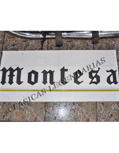 Anagrama Montesa Negro de 1 metro Ref.1494