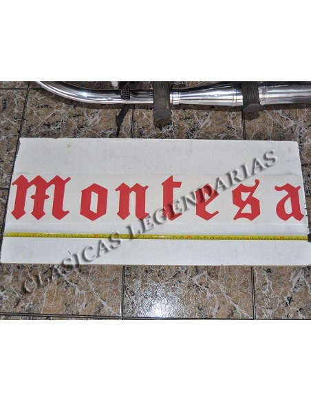 Anagrama Montesa Rojo de 1,0 metro ref.1495