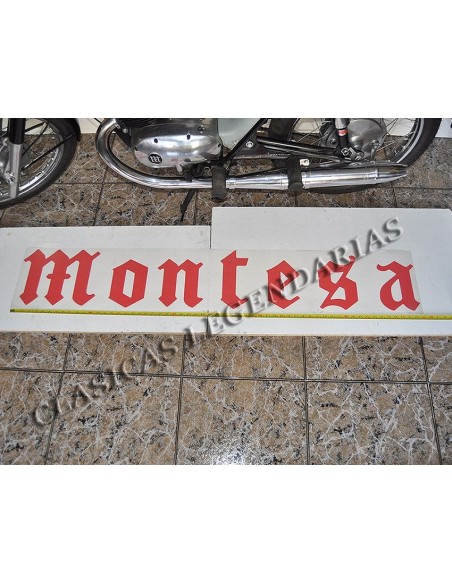 Anagrama Montesa Rojo 1,5 metros Ref. 1498