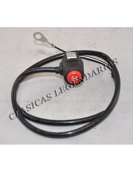 boton, paro, motor, montesa, bultaco, ossa, derbi, original,